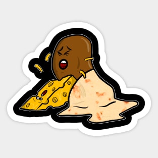 Bean & Cheese Tacos De Frijoles Con Queso Sticker